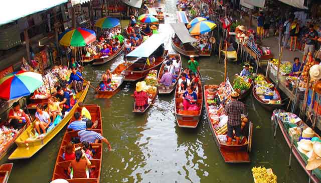 Floating Market, Damnoen Saduak
