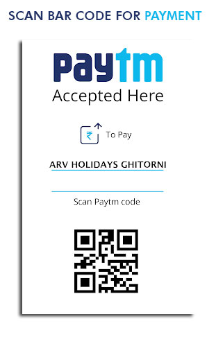 arv Holidays paytm